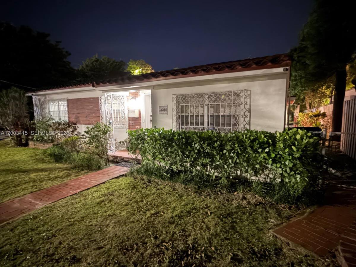 House for rent at 3600 SW 26th St, Miami, FL 33133