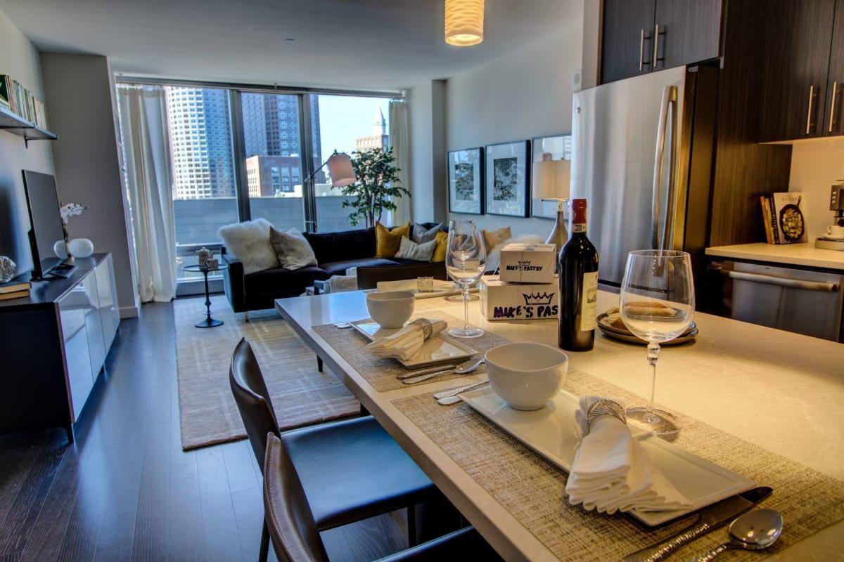 Apartment for rent at The Benjamin, 25 Northern Ave, Boston, MA 02210