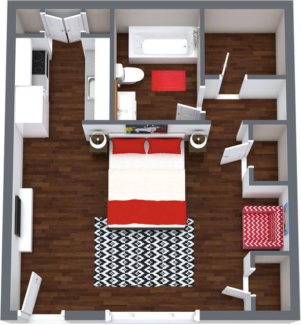 Apartment for rent at The Boulevard, 240 E 15th St, Edmond, OK 73013