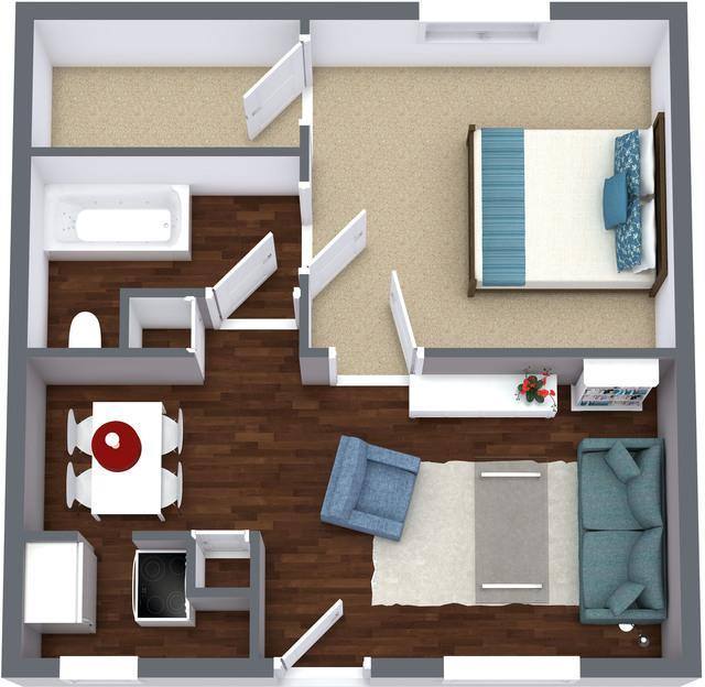 Apartment for rent at The Boulevard, 240 E 15th St, Edmond, OK 73013
