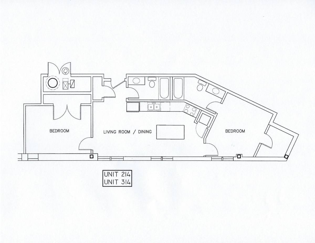 Apartment for rent at Central Place, 12 Florence St #214, Malden, MA 02148