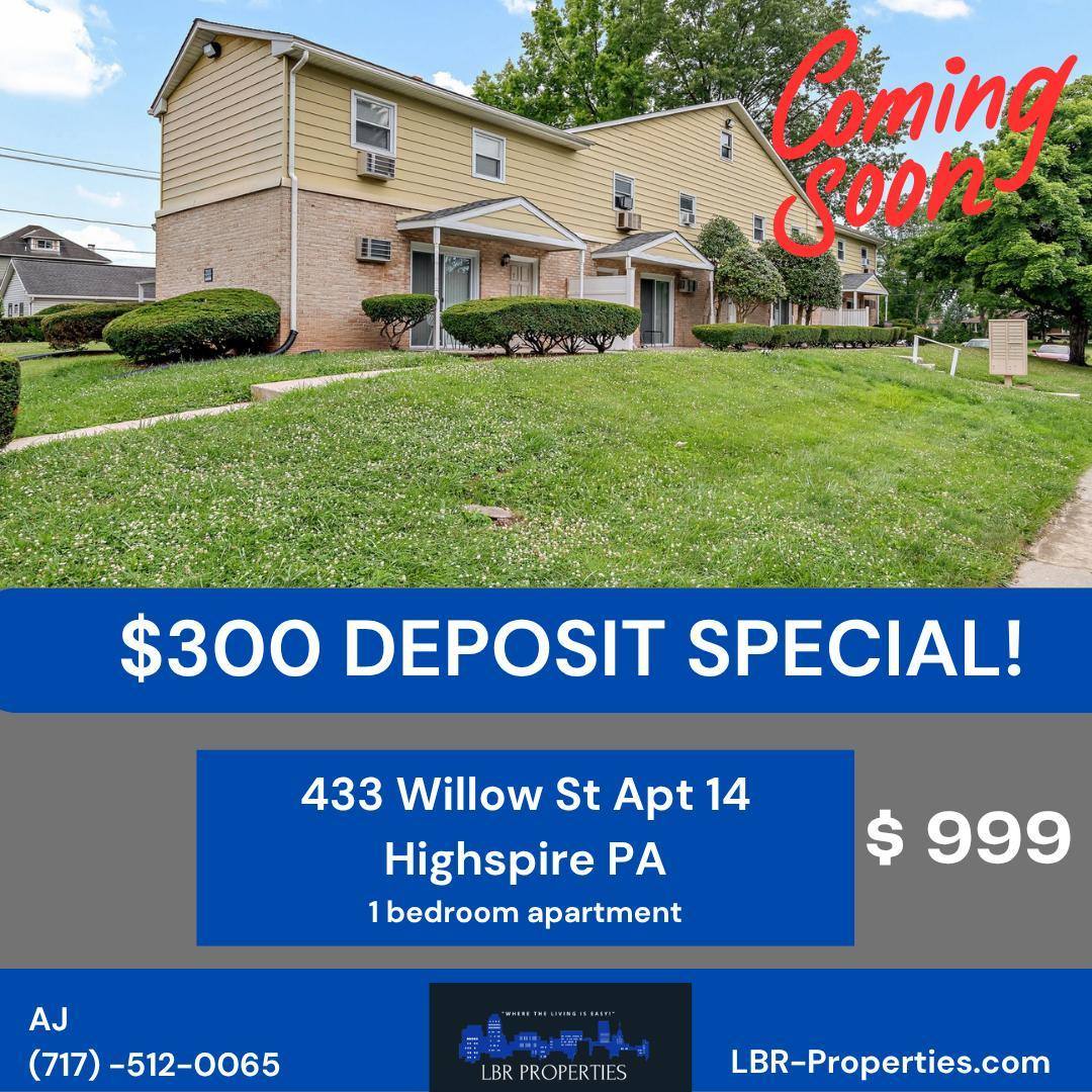 Apartment for rent at 433 Willow St, Highspire, PA 17034