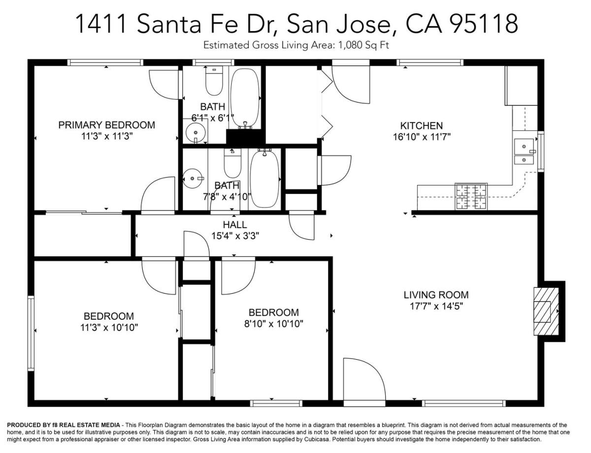 House for rent at 1411 Santa Fe Dr, San Jose, CA 95118