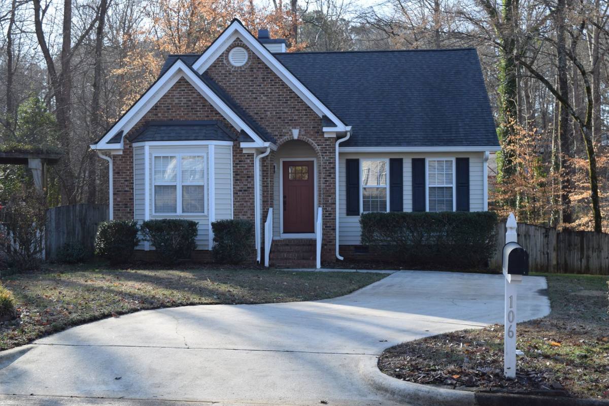 House for rent at 106 Trailing Fig Court, Cary, NC 27513