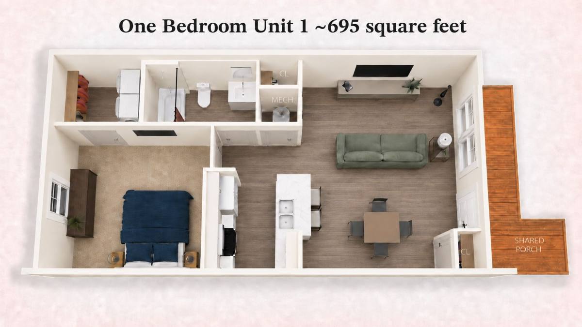 Apartment for rent at 1604 W 5th St, Lawrence, KS 66044