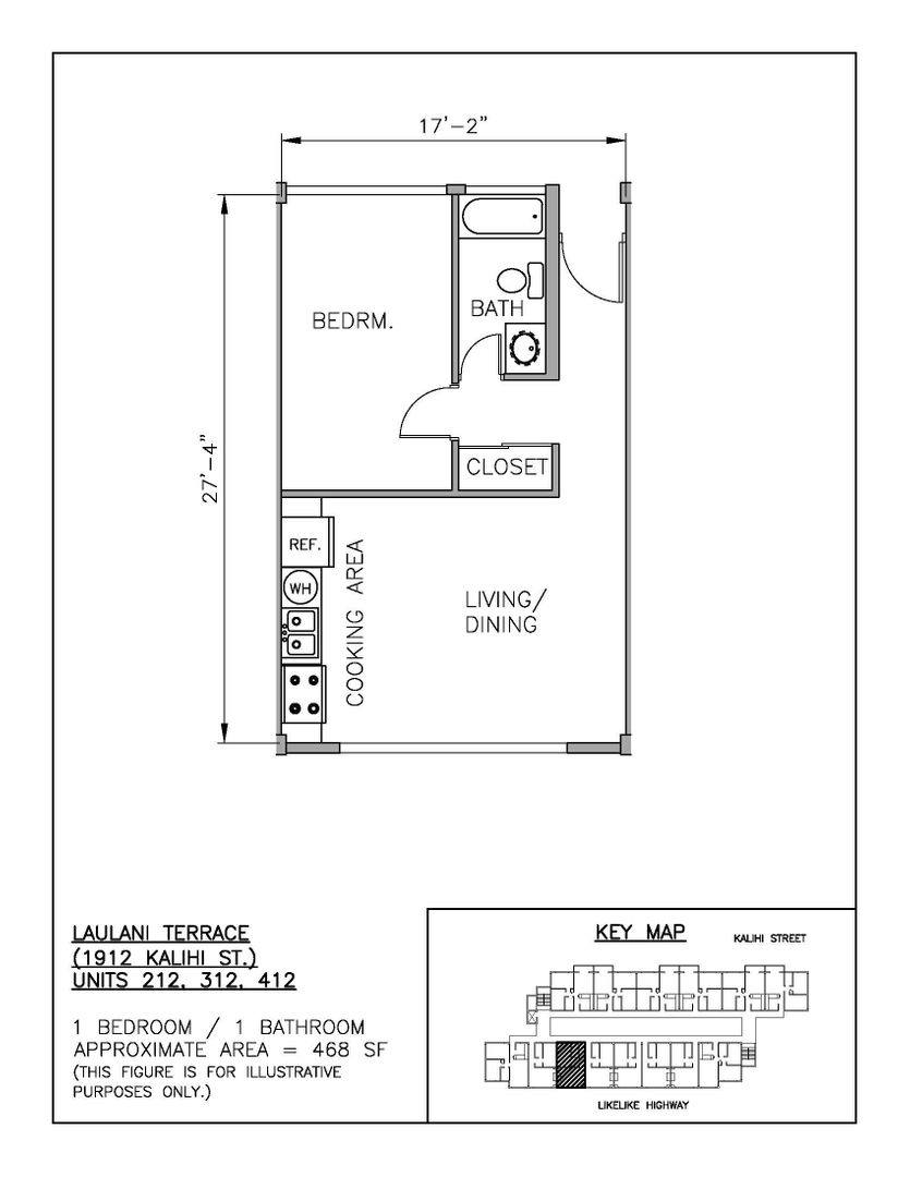 Apartment for rent at 1912 Kalihi St, Honolulu, HI 96819