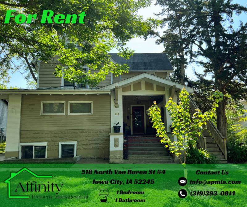 Condo for rent at 518 N Van Buren #4, Iowa City, IA 52245