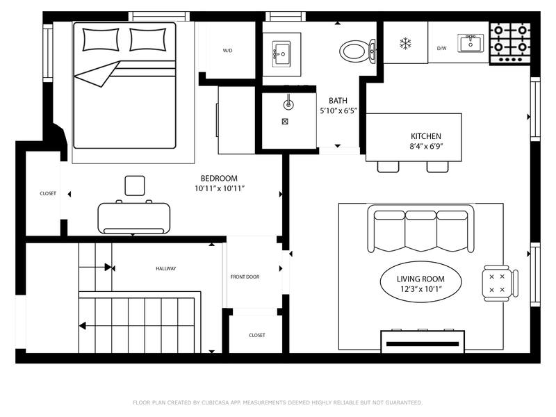 Townhouse for rent at 1221 N Franklin St #3F, Philadelphia, PA 19122