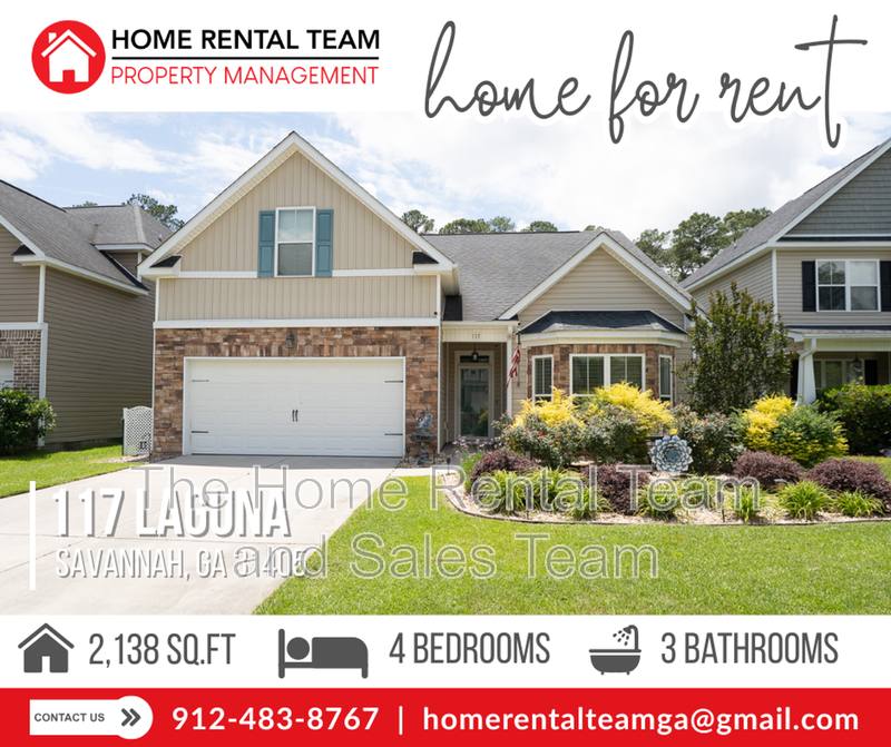 House for rent at 117 Laguna Way, Savannah, GA 31405
