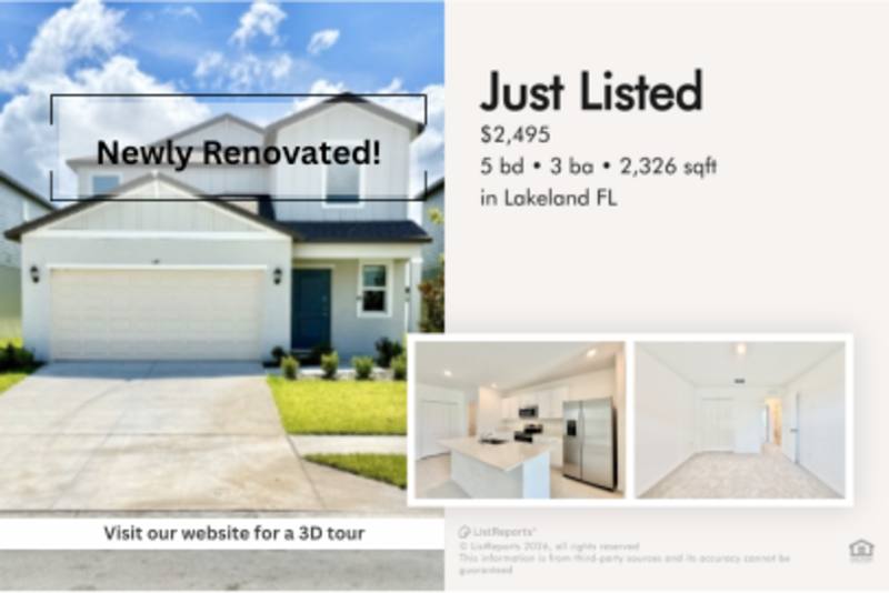 House for rent at 641 Bald Cypress Dr, Lakeland, FL 33801