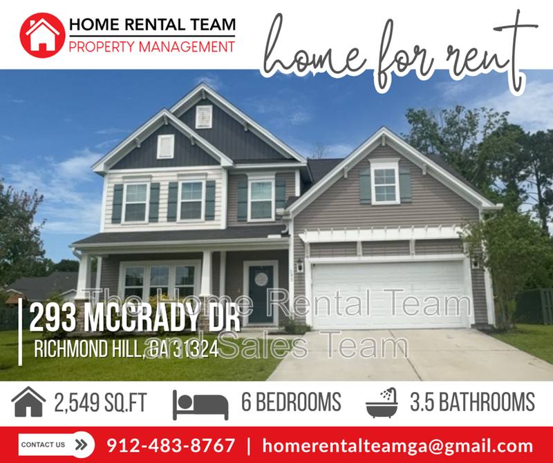 House for rent at 293 McCrady Dr, Richmond Hill, GA 31324