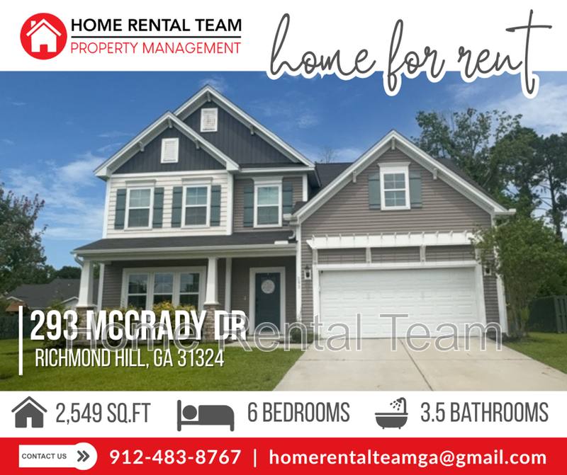 House for rent at 293 McCrady Dr, Richmond Hill, GA 31324