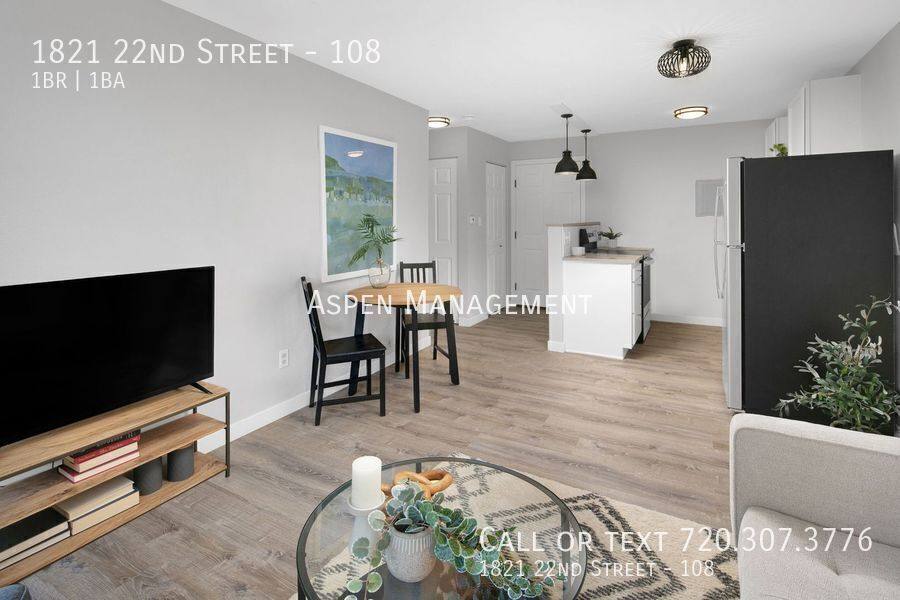 Apartment for rent at 1821 22nd St #108, Boulder, CO 80302