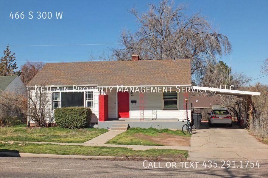 House for rent at 466 S 300 W, Cedar City, UT 84720