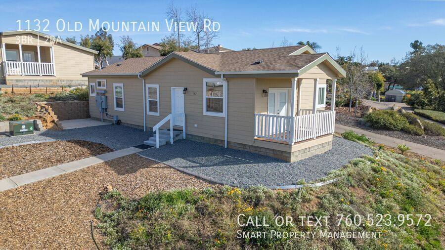 House for rent at 1132 Old Mountain View Rd, El Cajon, CA 92021