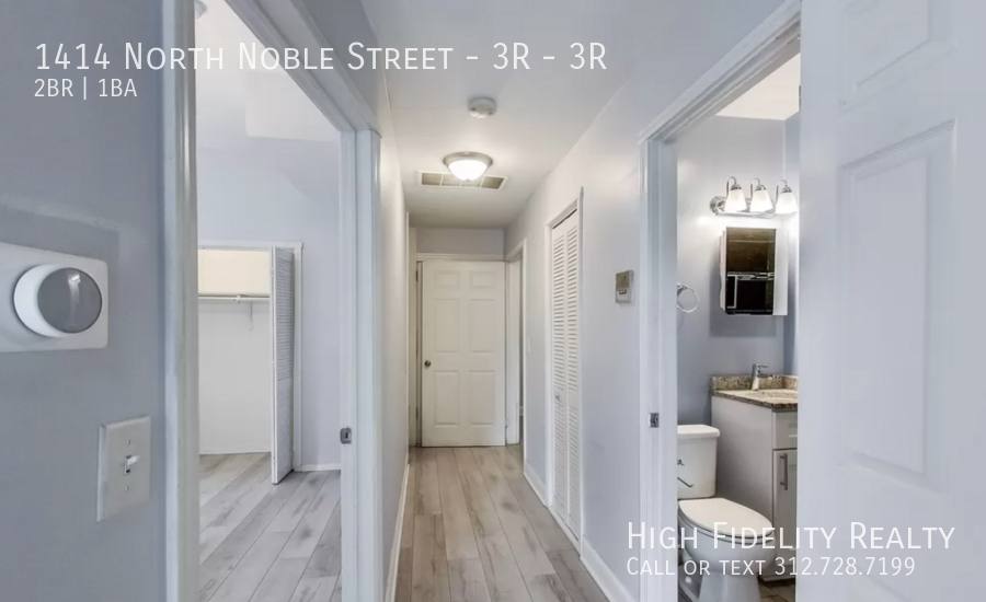 Apartment for rent at 1414 N Noble St #3R, Chicago, IL 60642