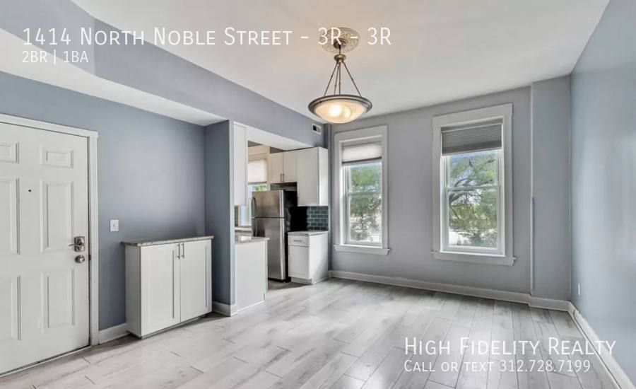 Apartment for rent at 1414 N Noble St #3R, Chicago, IL 60642