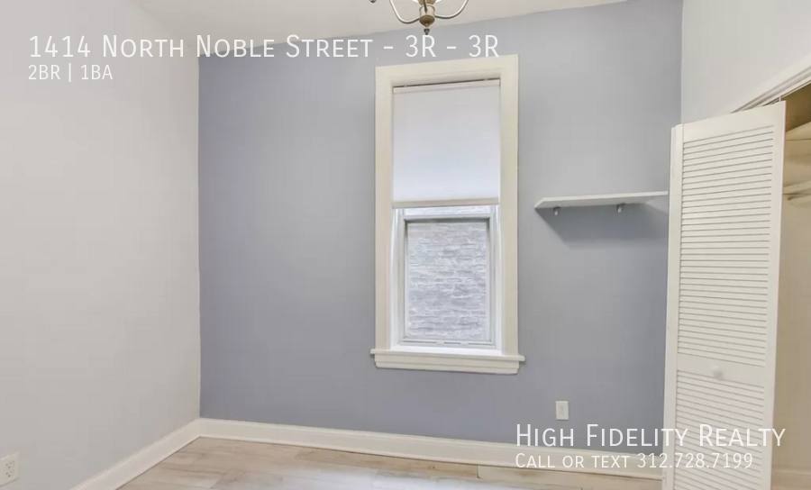 Apartment for rent at 1414 N Noble St #3R, Chicago, IL 60642