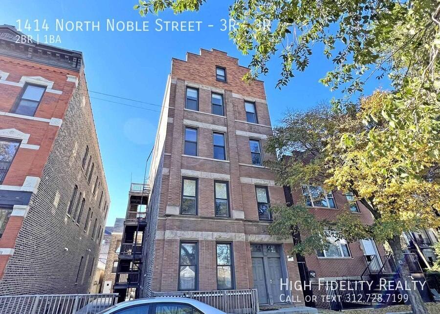 Apartment for rent at 1414 N Noble St #3R, Chicago, IL 60642