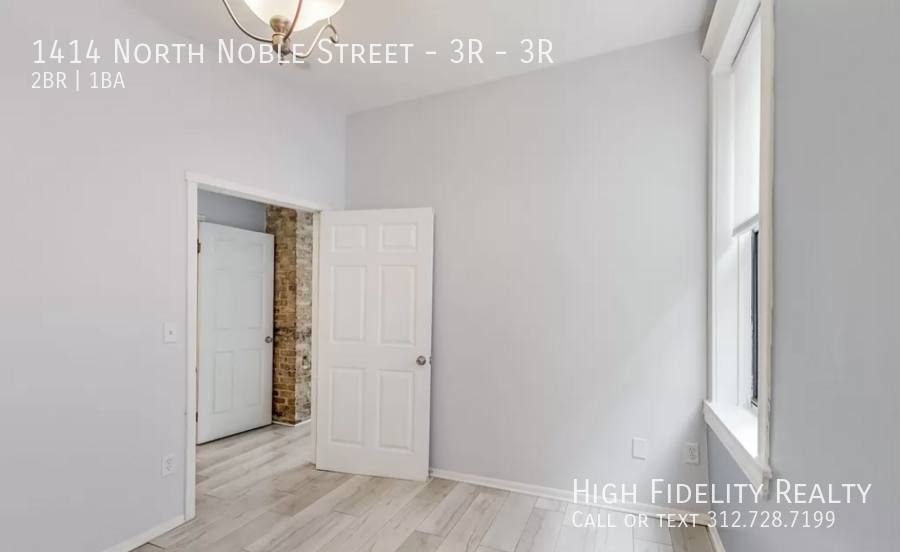 Apartment for rent at 1414 N Noble St #3R, Chicago, IL 60642