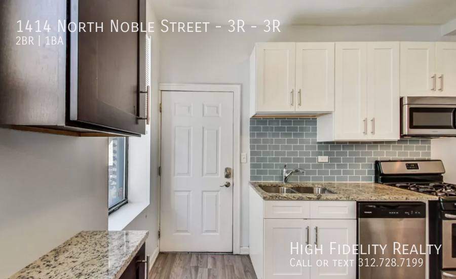 Apartment for rent at 1414 N Noble St #3R, Chicago, IL 60642