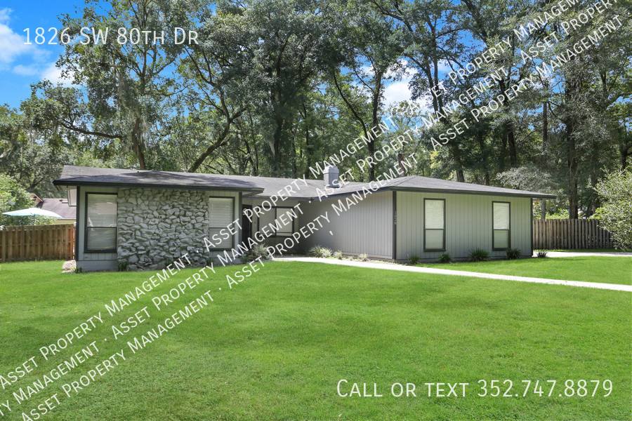 House for rent at 1826 SW 80th Dr, Gainesville, FL 32607