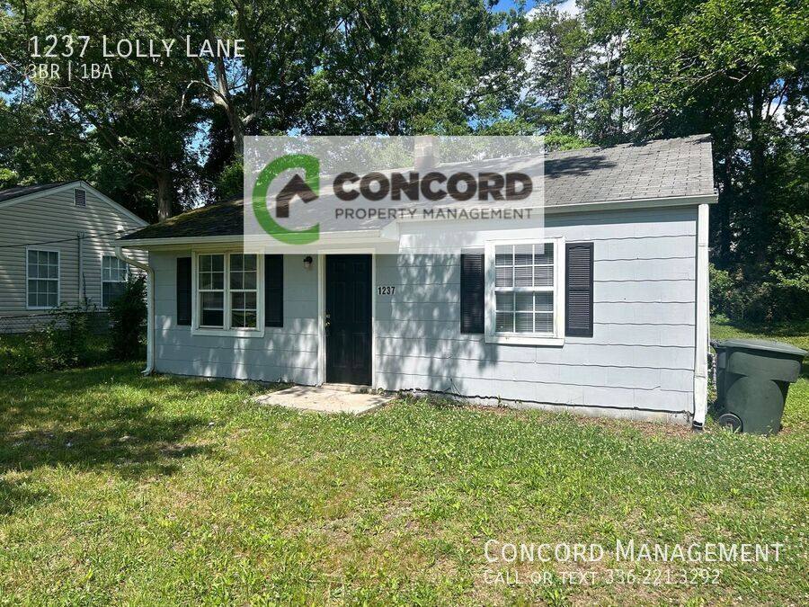 House for rent at 1237 Lolly Lane, Greensboro, NC 27405