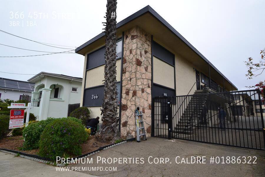 Apartment for rent at 366 45th St, Oakland, CA 94609