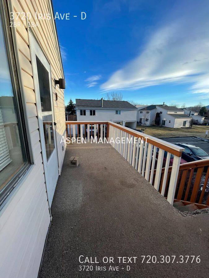 Condo for rent at 3720 Iris Ave #D, Boulder, CO 80301