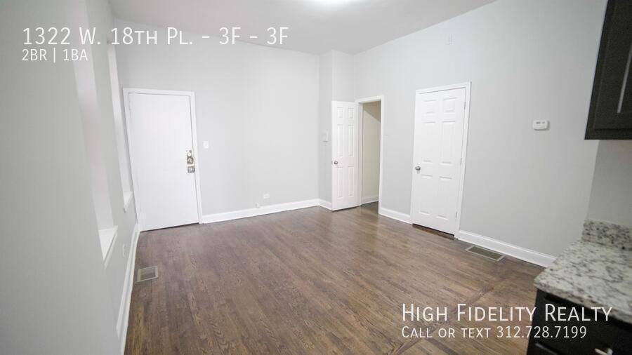 Apartment for rent at 1322 W 18th Place - 3F #3F, Chicago, IL 60608
