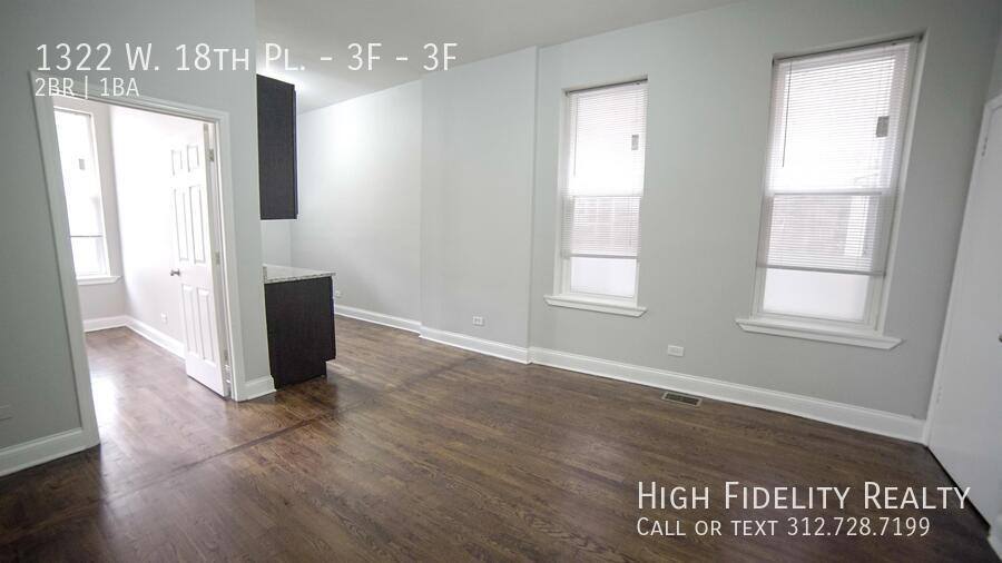 Apartment for rent at 1322 W 18th Place - 3F #3F, Chicago, IL 60608