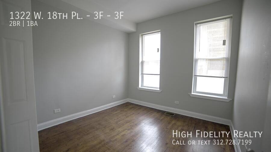 Apartment for rent at 1322 W 18th Place - 3F #3F, Chicago, IL 60608