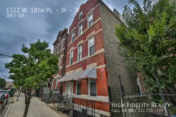 Apartment for rent at 1322 W 18th Place - 3F #3F, Chicago, IL 60608
