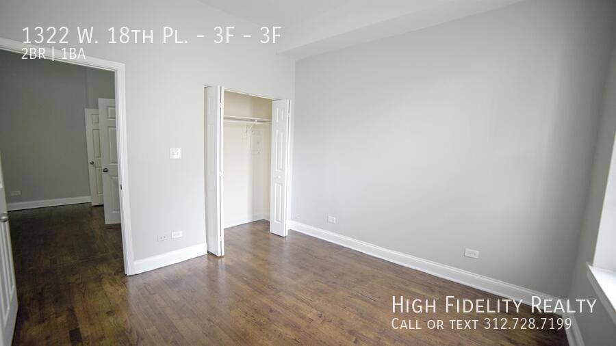 Apartment for rent at 1322 W 18th Place - 3F #3F, Chicago, IL 60608