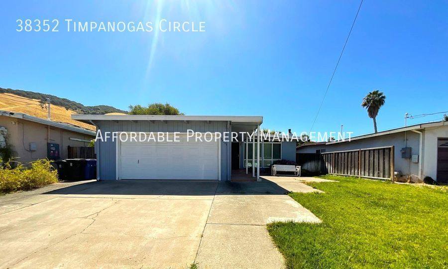 House for rent at 38352 Timpanogas Circle, Fremont, CA 94536