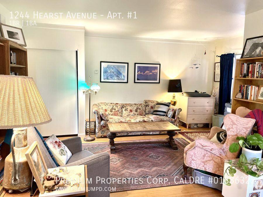 Apartment for rent at 1244 Hearst Ave, Berkeley, CA 94702