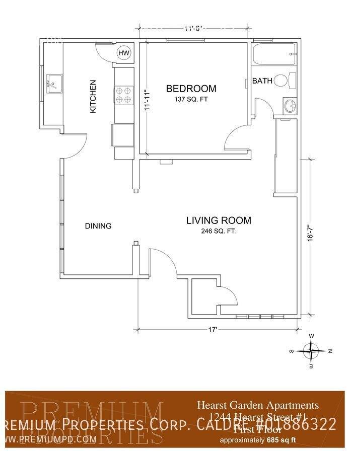 Apartment for rent at 1244 Hearst Ave, Berkeley, CA 94702
