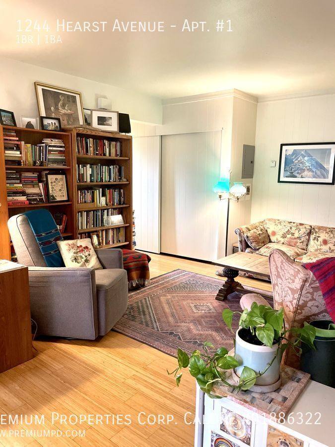 Apartment for rent at 1244 Hearst Ave, Berkeley, CA 94702