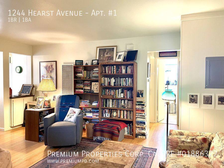 Apartment for rent at 1244 Hearst Ave, Berkeley, CA 94702