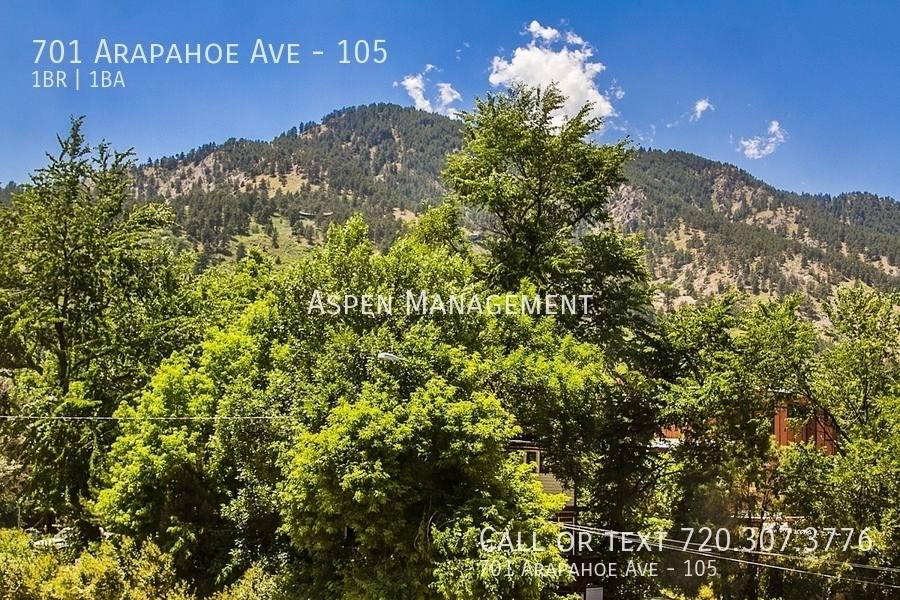 Apartment for rent at 701 Arapahoe Ave #105, Boulder, CO 80302