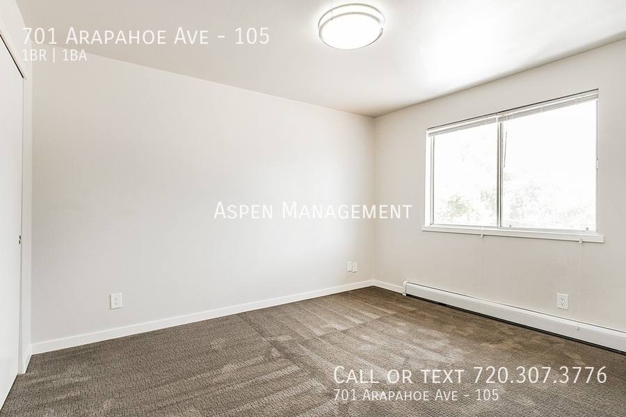 Apartment for rent at 701 Arapahoe Ave #105, Boulder, CO 80302