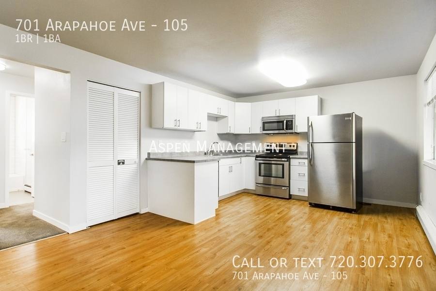 Apartment for rent at 701 Arapahoe Ave #105, Boulder, CO 80302
