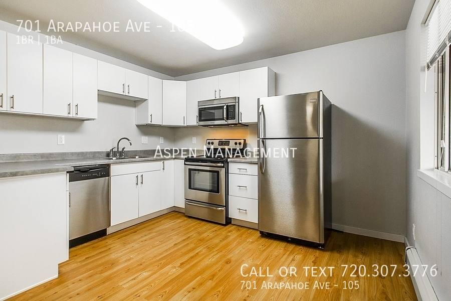 Apartment for rent at 701 Arapahoe Ave #105, Boulder, CO 80302