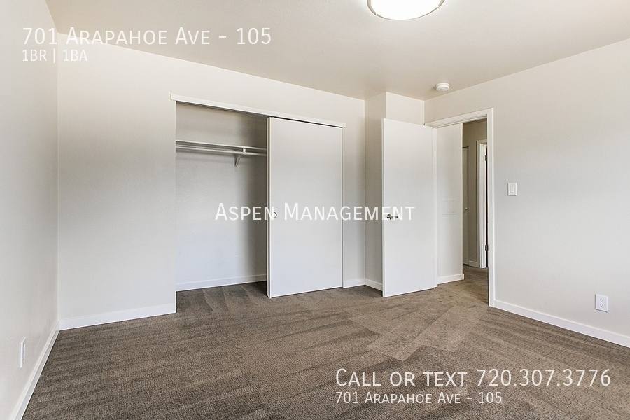 Apartment for rent at 701 Arapahoe Ave #105, Boulder, CO 80302