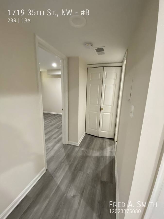 Apartment for rent at 1719 35th St, NW #B, Washington, DC 20007
