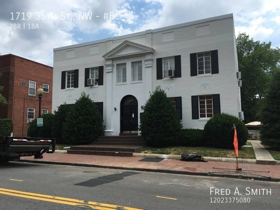 Apartment for rent at 1719 35th St, NW #B, Washington, DC 20007