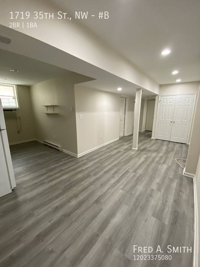 Apartment for rent at 1719 35th St, NW #B, Washington, DC 20007