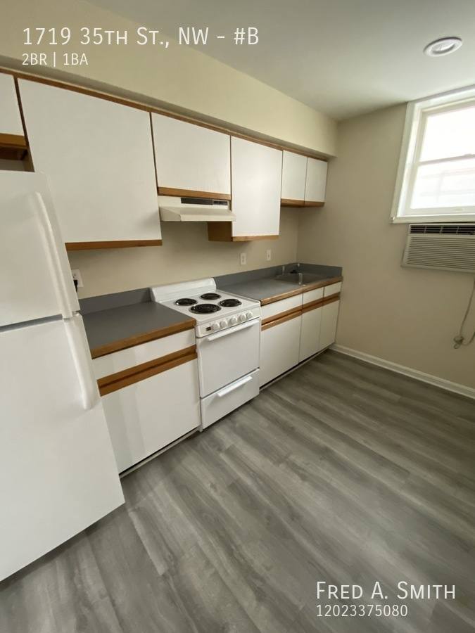 Apartment for rent at 1719 35th St, NW #B, Washington, DC 20007