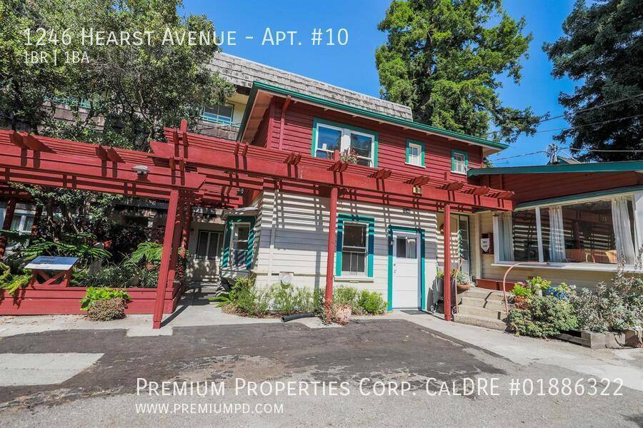 Apartment for rent at 1246 Hearst Ave, Berkeley, CA 94702
