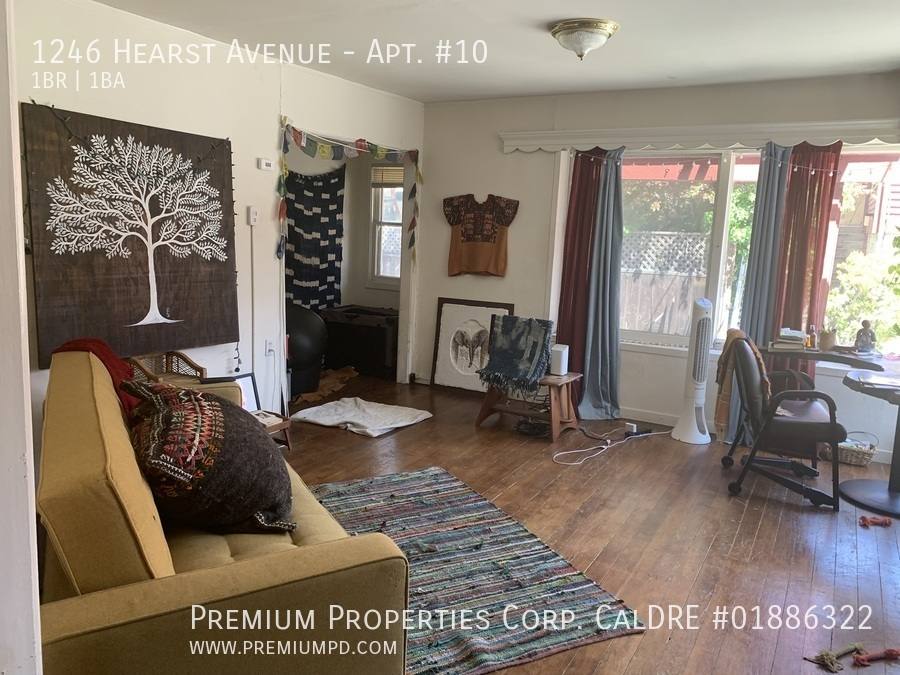 Apartment for rent at 1246 Hearst Ave, Berkeley, CA 94702